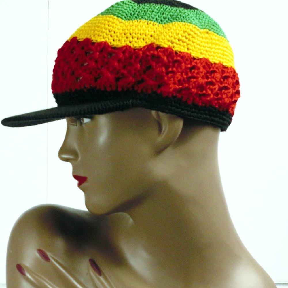 Rasta Beanie Knit Cap Men's, Women's Hat